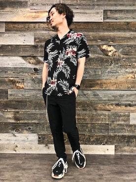 「JOKER（ジョーカー）のアイテム」を使った、EVERGREENさん（メンズ・170cm）の春コーディネート