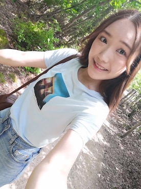「青空」｜ayamoreさん（レディース・160cm）の秋コーディネート