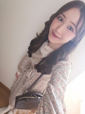 「Twinkle;pm（トゥインクルピーエム）のアイテム」を使った、ayamoreさん（レディース・161cm）の春コーディネート