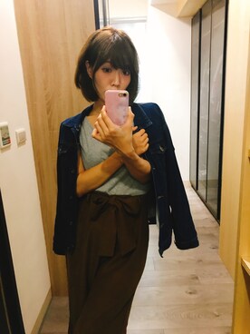 「lovfee」｜Rena Keさん（レディース・168cm）の夏コーディネート