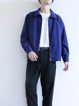 「トロエントープ」｜「アイテム（ジャケット/アウター）」を使った、ys.さん（メンズ・173cm）の秋コーディネート