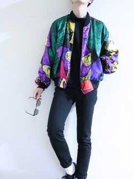 「ピカソブルゾン」｜ys.さん（メンズ・173cm）の秋コーディネート