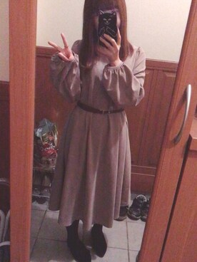 chibiさん（レディース・150cm）の冬コーディネート