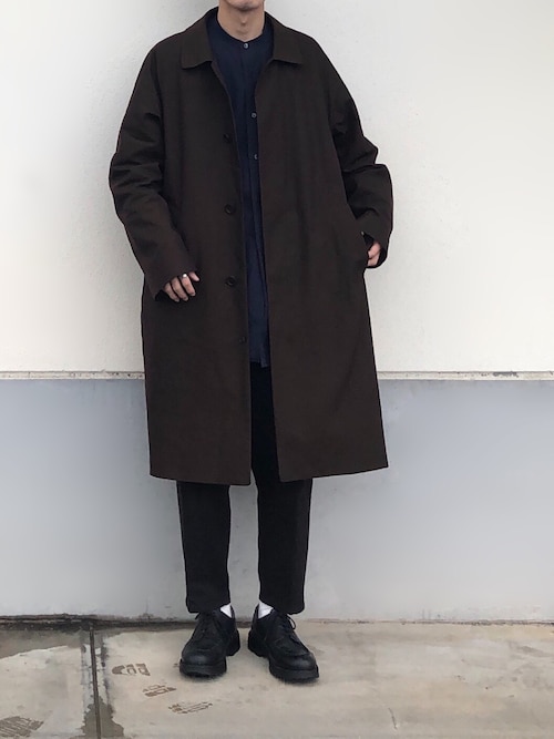 まー Yaecaのステンカラーコートを使ったコーディネート Wear