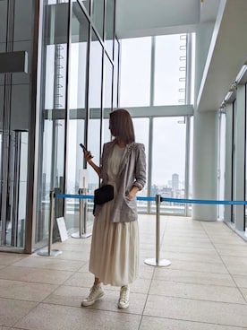 「LIBJOIE（リブジョア）のアイテム」を使った、sayakaさん（レディース・166cm）の春コーディネート