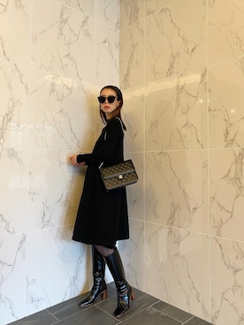 「カチューシャ」｜sayakaさん（レディース・166cm）の冬コーディネート