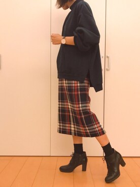 「プチプラミックス」｜Soさん（レディース・160cm）の秋コーディネート