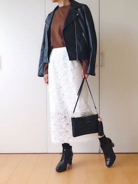 「プチプラミックス」｜Soさん（レディース・160cm）の秋コーディネート