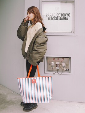「Picard（ピカード）のアイテム」を使った、natsukoakahani さん（レディース・165cm）の冬コーディネート