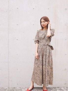 レオパードワンピース の人気ファッションコーディネート Wear