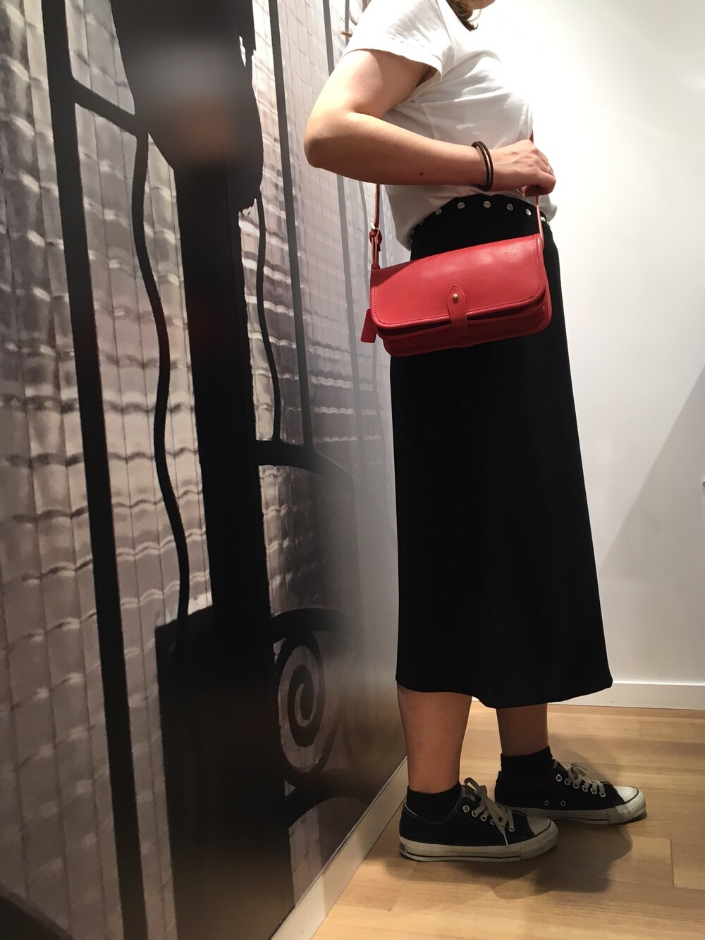 アニエスベーボヤージュ渋谷マルイ店｜agnes b.のショルダーバッグを使ったコーディネート - WEAR