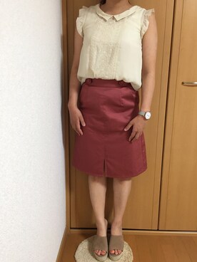 「ドラフトマジェ」｜m--a--さん（レディース・154cm）の夏コーディネート