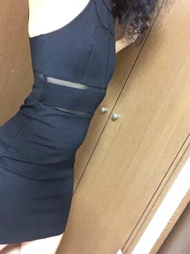 「Guess（ゲス）のアイテム（ワンピース/ドレス）」を使った、m0nica_cciさん（レディース・155cm）の夏コーディネート