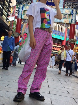 「JEREMY SCOTT（ジェレミースコット）のアイテム」を使った、Taiyouさん（メンズ・170cm）の夏コーディネート