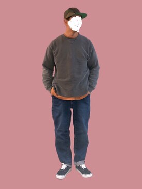 「Timberland（ティンバーランド）のアイテム（キャップ）」を使った、TEEさん（メンズ・182cm）の春コーディネート