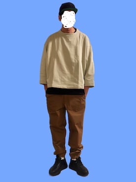 TEEさん(メンズ・182cm)の春コーディネート