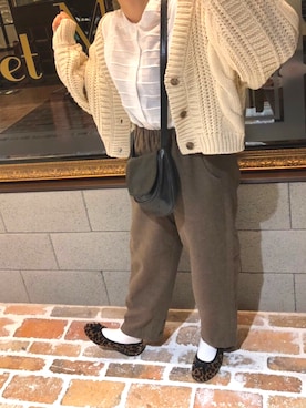 かとうゆりこさん（レディース・157cm）の秋コーディネート