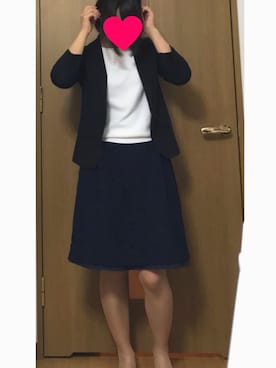 「Reflect（リフレクト）のアイテム（ジャケット/アウター）」を使った、Miffyさん（レディース・155cm）の春コーディネート