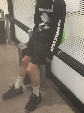「Gosha Rubchinskiy（ゴーシャラブチンスキー）のアイテム（バッグ）」を使った、飴🍬さん（メンズ・170cm）の夏コーディネート