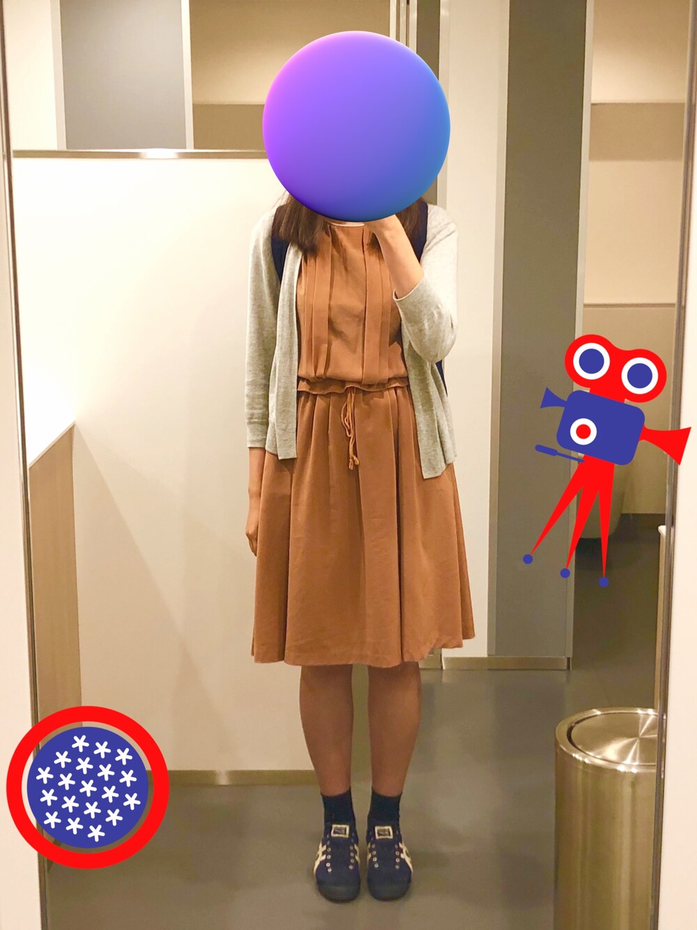 「オトナカジュアル、くすみピンク、くすみカラー、くすみパステル、出張、オフィスカジュアル、オフィススタイル、おしごとスタイル、お仕事コーデ、シンプル」｜「無印良品のアイテム（カーディガン/ボレロ、グレー系）」を使った、yukkoさん（レディース・168cm）の夏コーディネートの1枚目の写真