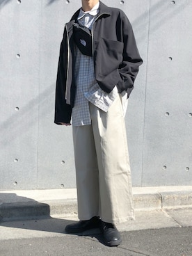 '_En_さん（メンズ・165cm）の春コーディネート