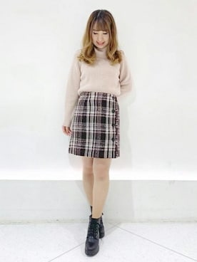 「MISCH MASCH（ミッシュマッシュ）のアイテム」を使った、MISCH MASCHさん（レディース・159cm）の冬コーディネート