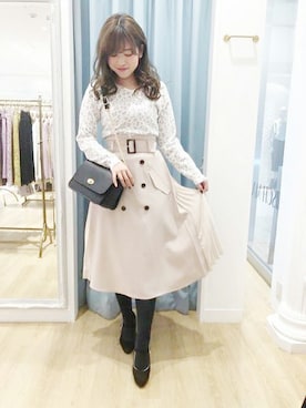 「MISCH MASCH（ミッシュマッシュ）のアイテム」を使った、MISCH MASCHさん（レディース・159cm）の冬コーディネート