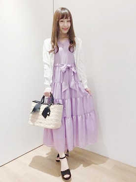 「ドット柄」｜MISCH MASCHさん（レディース・153cm）の春コーディネート