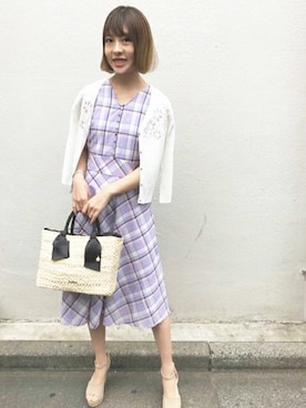 「MISCH MASCH（ミッシュマッシュ）のアイテム」を使った、MISCH MASCHさん（レディース・159cm）の夏コーディネート