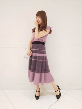 「MISCH MASCH（ミッシュマッシュ）のアイテム」を使った、MISCH MASCHさん（レディース・162cm）の夏コーディネート