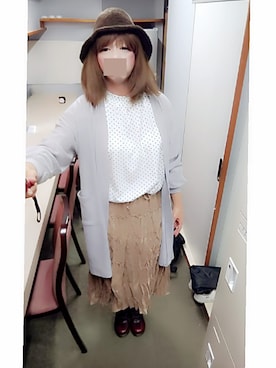 メグミ   ☆海乃  恵さん（レディース・171cm）の秋コーディネート