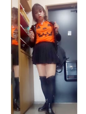 メグミ ☆海乃 恵さん(レディース・171cm)の秋コーディネート