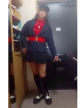 メグミ ☆海乃 恵さん(レディース・171cm)の冬コーディネート