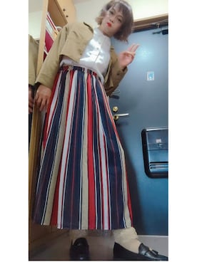 「アイテム（その他）」を使った、メグミ   ☆海乃  恵さん（レディース・171cm）の春コーディネート