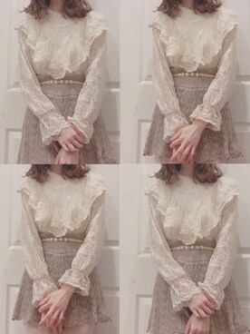 清美根本さんのコーディネート