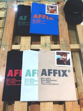 「AFFIX（表示禁止）（アフィックス）のアイテム」を使った、ナズさん（レディース・157cm）の夏コーディネート
