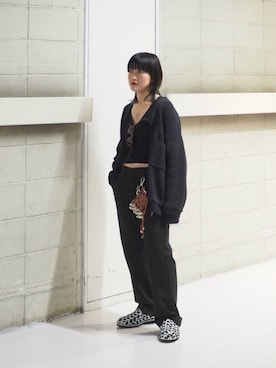 「BLOHM（ブローム）のアイテム」を使った、ナズさん（レディース・157cm）の春コーディネート