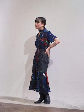 「これが私をアゲる服」｜ナズさん（レディース・157cm）の春コーディネート