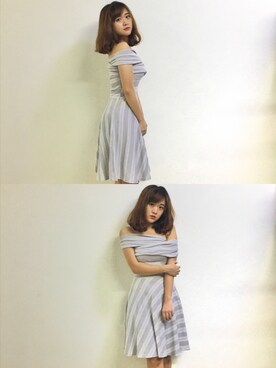 「lady」｜「アイテム（ワンピース/ドレス）」を使った、shugengtwinsさん（レディース・158cm）の春コーディネート