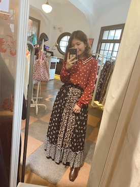 「林百貨」｜jeeeeenna00さん（レディース・156cm）の秋コーディネート