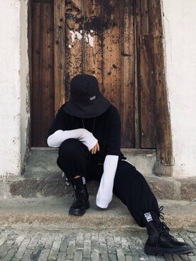 「Yes（イエス）のアイテム」を使った、陈炎炎.さん（レディース・162cm）の秋コーディネート