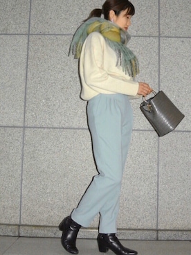 清水 みゆきさん（レディース・157cm）の秋コーディネート