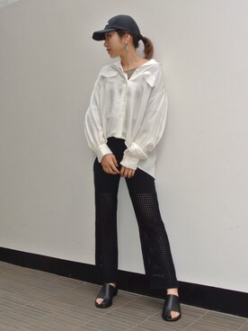 清水 みゆきさん(レディース・157cm)の春コーディネート