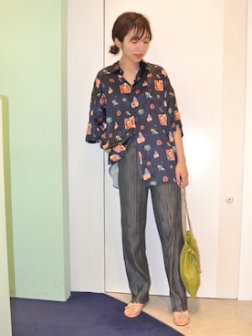 清水 みゆきさん（レディース・157cm）の夏コーディネート