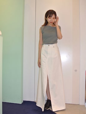 清水 みゆきさん（レディース・157cm）の夏コーディネート