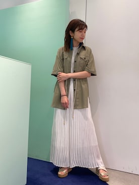 清水 みゆきさん（レディース・157cm）の夏コーディネート