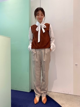 清水 みゆきさん（レディース・157cm）の夏コーディネート