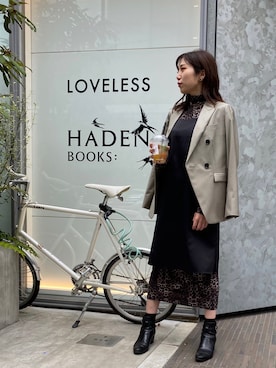 清水 みゆきさん（レディース・157cm）の秋コーディネート