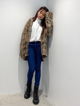 清水 みゆきさん（レディース・157cm）の秋コーディネート