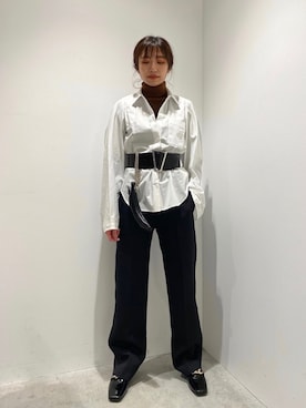 清水 みゆきさん（レディース・157cm）の冬コーディネート